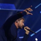 Un momento del concierto de esta noche.