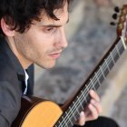Alejandro Aparicio, guitarrista almeriense (Foto: Arturo Palenzuela).