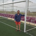 Juanjo Segura en el Complejo Deportivo de La Cañada.