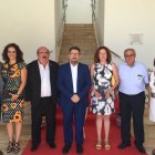 El consejero de Pesca, Rodrigo Sánchez Haro, se ha reunido con el sector pesquero de Garrucha.