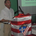 Joaquin García presidente del Poli Almería.