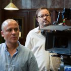 Martín Cuenca dirigiendo a Javier Gutiérrez. Foto: Julio Vergne