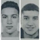 La imagen de las cuatro personas que se busca y que estarían relacionadas con los atentados.