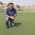 Paco Amizián en la Ciudad Deportiva de Los Ángeles.