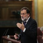 Imagen de Mariano Rajoy en el Congreso.