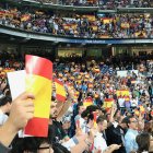 Panorámica del estadio en el minuto 12