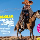 Cartel del musical con la imagen de la Virgen del Mar.