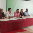 Mesa presidencial del congreso provincial