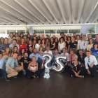 Muchos sentimientos y recuerdos en este grupo de exalumnos del colegio Stella Maris.