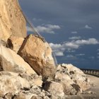 Imagen de los desprendimientos de 2016.