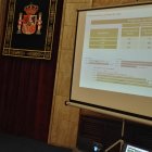 Íñigo de la Serna durante su intervención en Almería.