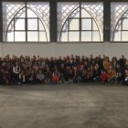 Participantes y organizadores de la primera recreación disfrutaron el sábado de una jornada de convivencia.