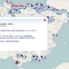 La DGT informa del corte de una carretera en Tabernas.