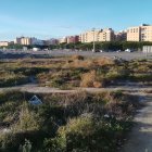 Solar en el que se ejecutará la primera fase de ampliación del Parque de las Familias.