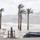 Temporal en Almería, imagen del año 2016.
