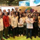 Los chefs que mostraron ayer su apoyo a la candidatura.