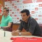 Miguel Corona y Tino Costa en la presentación.