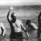 El célebre baño de Fraga en Palomares.