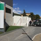Llegada de los restos al Instituto de Medicina Legal de Almería
