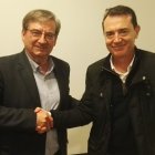 Fernando Martínez y Juan Carlos Pérez Navas tras las primarias a la Secretaría Local