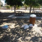 La basura estuvo sin recoger hasta el pasado miércoles.