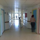 Pasillo de una de las áreas de Pediatría en Torrecárdenas.