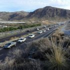 Punto de acceso a la A-7 que se está estudiando desde la zona de Aguadulce norte.