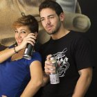 Juan David y Modesta son los grafiteros coordinadores / Reme Serrano.