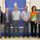  Peter Welter y Pedro Aráez con representantes de la Diputación y Ayuntamiento de Almería.