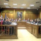 Pleno en el que se rechazó investigar el caso.