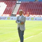 Miguel Rivera, entrenador del Almería B.