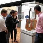 Niño Josele ayer en el Museo de la Guitarra.