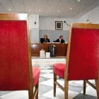 Sala de vistas de la Audiencia Provincial de Almeríae;clip:rect