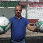 Gregorio Mollejo en el campo de Los Molinos.