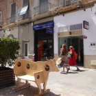Heladería abierta en la Rambla Obispo Orberá de Almería.