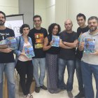 Dibujantes de ‘Versión imposible’ que asistieron a la presentación de este primer número.