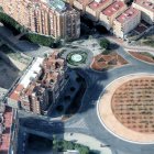 Residencial en obras, en Carretera de Ronda, a la izquierda de la imagen.