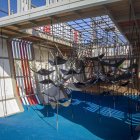 Interior de uno de los juegos infantiles del Parque de las Familias