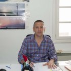 Pascual Díaz, concejal de Turismo, en su despacho.