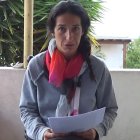 Patricia Ramírez, en una imagen del vídeo publicado este lunes.