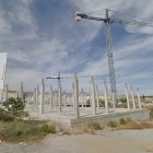 Estado de la obra cuya licencia fue declarada nula, en una imagen de 2013 (fuente Google Maps).