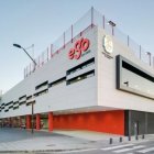 Vista exterior del centro deportivo que se gestiona por una concesión.