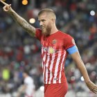 Jorge Morcillo, capitán del Almería.