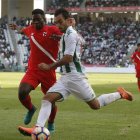 Samu de los Reyes en su etapa en el Córdoba.