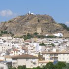 Vista general del pueblo de Purchena, donde la abuela reside con sus dos nietas