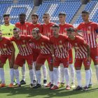El último once de la temporada en el Almería B.