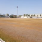 Cambio de césped en el campo Anexo.