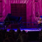 Tomatito y Michel Camilo durante su concierto en la Plaza de la Catedral.