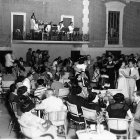 La terraza del Casino en los años 50, cuando era centro de reunión de la alta sociedad