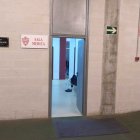 La sala médica refugio del lesionado.